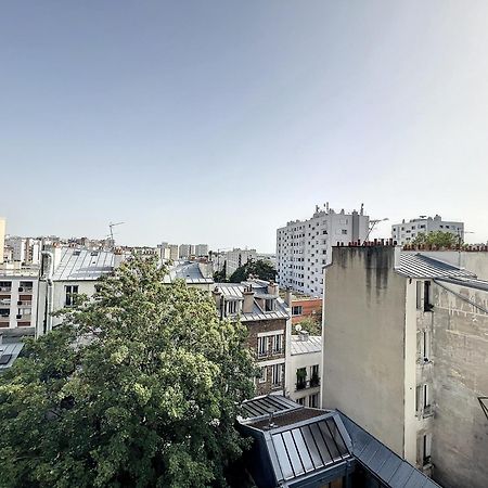 Charming Bright Sunny Studio In Belleville Paris Dış mekan fotoğraf