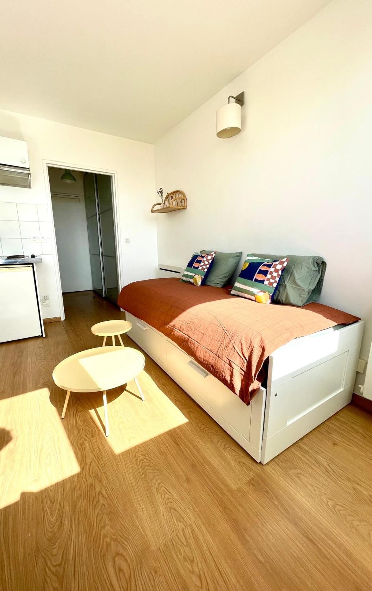Charming Bright Sunny Studio In Belleville Paris Dış mekan fotoğraf